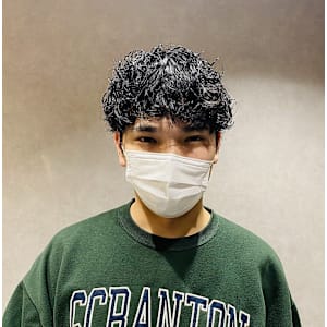 スパイラルパーマ