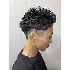 メンズ刈り上げパーマ