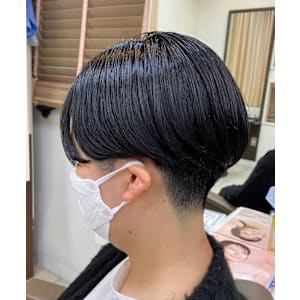 レディース　ハンサムショート/ニュアンスパーマ