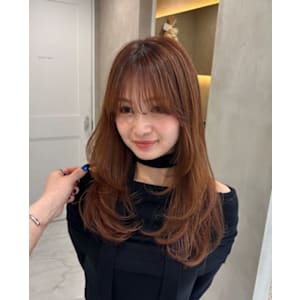 レイヤー　顔まわりカット　