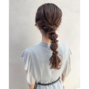 編みおろし/ヘアセット/お呼ばれヘアセット