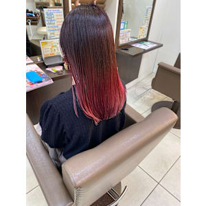 グラデーションカラー　ボルドー