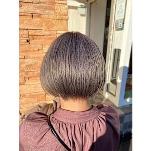 ダブルカラー　ミルクティーグレージュ