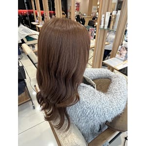 ［なつな］ヘーゼルベージュ/ブリーチなしカラー