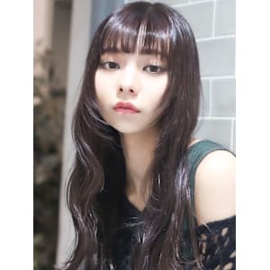 【ivy 】暗髪ラベンダーカラー