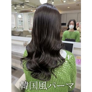 韓国風パーマ/デジタルパーマ/コテ巻き風パーマ