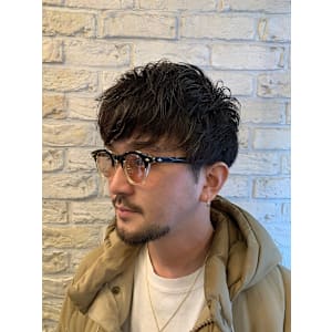 ツーブロナチュラルスタイル