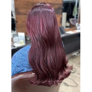 ワインレッド 艶髪 艶トリートメント 美髪 20代30代