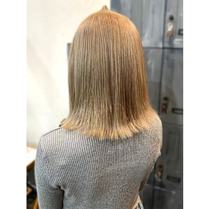 Rumor/透明感ダブルカラー【ミルクティーベージュ】