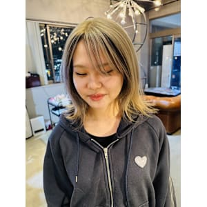 フェイスフレーミング/ハイトーン/インナーカラー