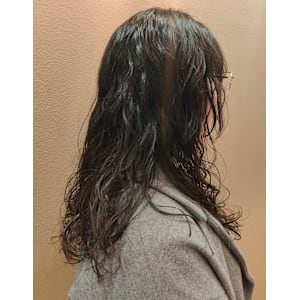 ロングパーマ/ふんわりパーマ/ゆる巻きパーマスタイル