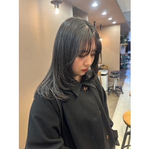 顔まわりレイヤー、レイヤー、レイヤースタイル【PiNo井上】