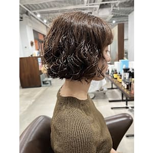 ふんわりボブ＊無造作パーマ