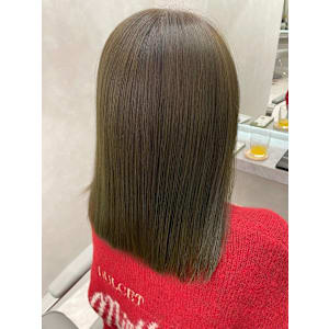 美髪髪質改善トリートメント/似合わせカット/フェミニンロング