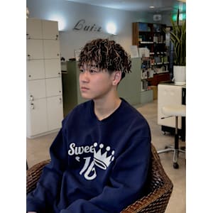 イメージチェンジ　cut＆perm＆highlight