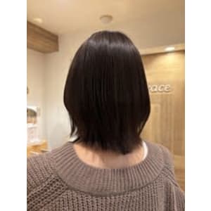 Terrace】レイヤーボブ×ラベンダーアッシュ