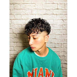 スペインカール×ショートスタイル