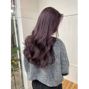 髪質改善　アッシュ　ベージュ　ミルクティー　ピンクベージュ
