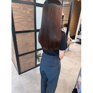 髪質改善　ケアカラー　TOKIOトリートメント　ベージュ