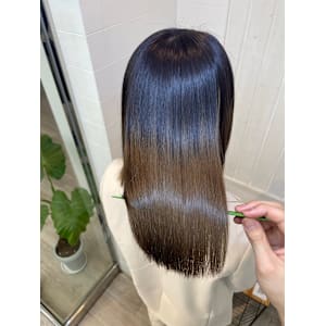 髪質改善　TOKIOトリートメント　グレージュ　ミルクティー