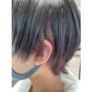 メンズウルフ＊インナーカラー