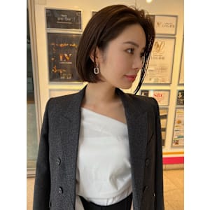 #ボブ #切りっぱなしボブ #レイヤーボブ #くびれボブ