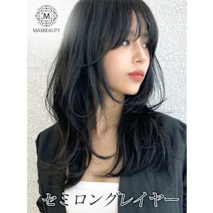 無造作セミロングレイヤー☆銀座/東京駅