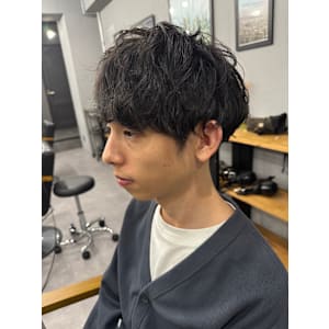 WAVY 桜木町店×緩めシャドウパーマ