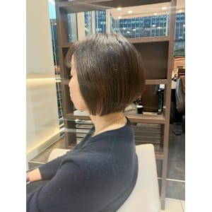 【YAMATO】東京/丸の内/大人ショート/大人ボブ/耳かけ - M KOZO hair 東京駅PCP丸の内店【エムコーゾーヘア】掲載中