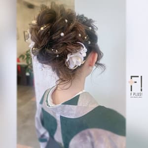 hairmake&nail F PLUS！× 袴ヘア