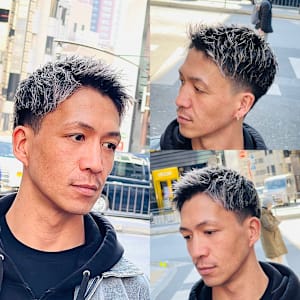 ベリーショート×ホワイトメッシュ - MEGURO BARBER SHOP 6PPONGI 目黒六【メグロ バーバー ショップ ロッポンギ メグロク】掲載中