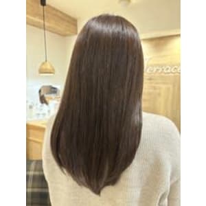 【Terrace】ロング×ラベンダーベージュ