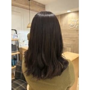 【Terrace】セミロングレイヤー×グレージュ