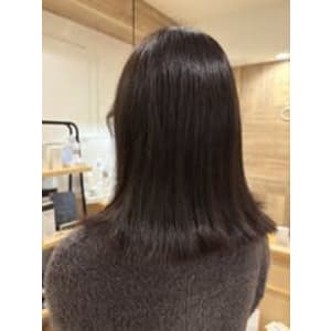 【Terrace】ミディアムヘア×オリーブブラウン