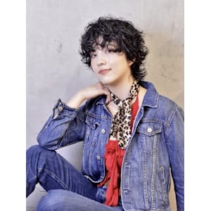 くせ毛風ショートパーマ