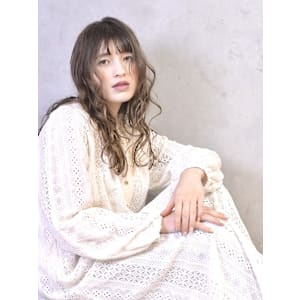 ナチュラルロングウェーブ