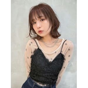 くびれウルフ　ネオウルフ　ボブウルフ　ウルフカット