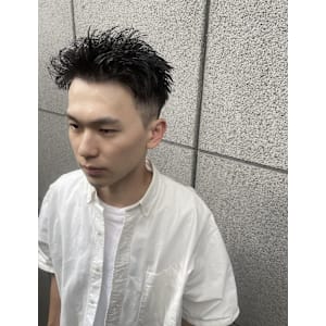 メンズサロン/波巻きパーマ/波巻き/ニュアンスパーマ