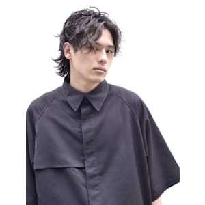 センターパート/ニュアンスパーマ