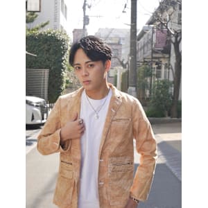 毛流れセンターパート　爽やか