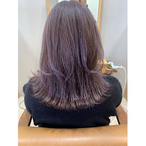 くすみラベンダーカラー