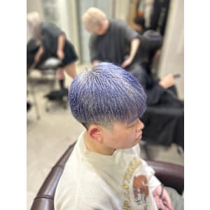 ブルーシルバー - GLADGE池袋/ダブルカラー/ブリーチ【グラッジイケブクロダブルカラーブリーチ】掲載中