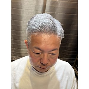 銀座　アイロンパーマ　理容室