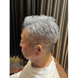 銀座　アイロンパーマ　理容室