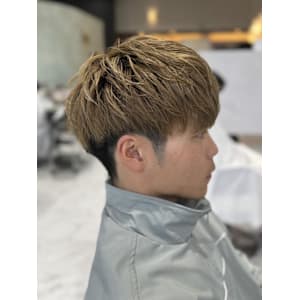  メンズ2ブロック