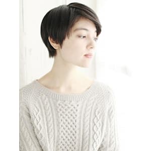 セミウェットのメンズライクショート