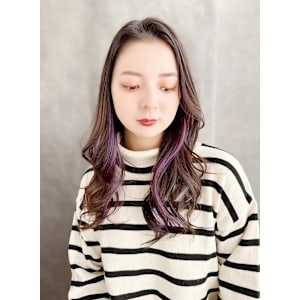 イルミナカラー/インナーカラー/イヤリングカラー/ブリーチ