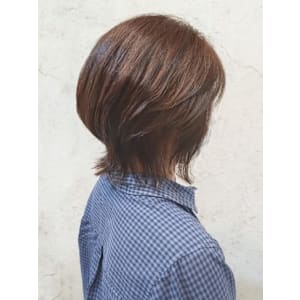 Flor戸塚*大人女子+ウルフショート＋ブラウン*