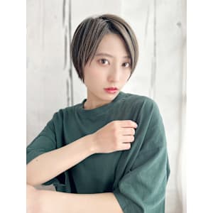 ショートカット/ショートヘア/ドライカットオーガニックカラー