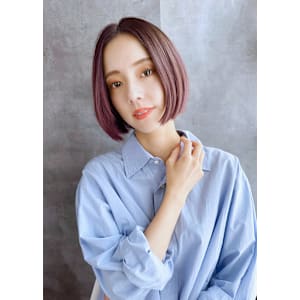 ショートカット/ショートヘア/グラデーション/イルミナカラー